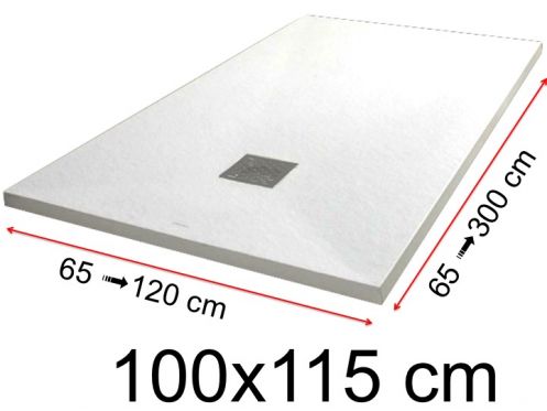 Shower trays - 100 x 115 cm - VULCANO