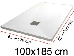 Shower trays - 100 x 185 cm - VULCANO