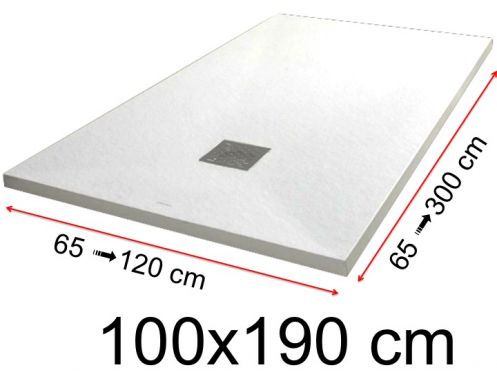 Shower trays - 100 x 190 cm - VULCANO
