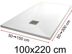 Shower trays - 100 x 220 cm - LISA