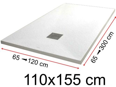 Shower trays - 110 x 155 cm - VULCANO
