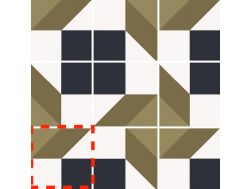 Karo Warm 20x20 cm - Tiles, cement tile look