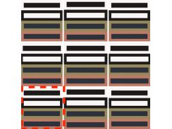Domino Cold 20x20 cm - Tiles, cement tile look