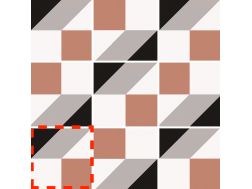 Karo Cold 20x20 cm - Tiles, cement tile look