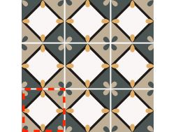 Korola Cold 20x20 cm - Tiles, cement tile look