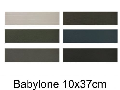 Babylone 9,2 x 36,8 cm - Floor tiles, design, matte finish