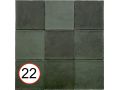 ATELIER 10x10 cm - wall tile, zellige style.