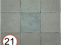 ATELIER 10x10 cm - wall tile, zellige style.