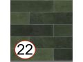 ATELIER 6.2x25 cm - wall tile, zellige style.