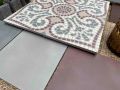 ACHILLES 15x15 cm - Floor tiles, cement tile look