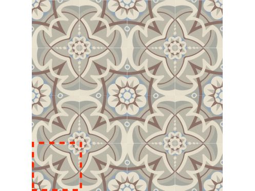 BASIL 15x15 cm - Floor tiles, cement tile look