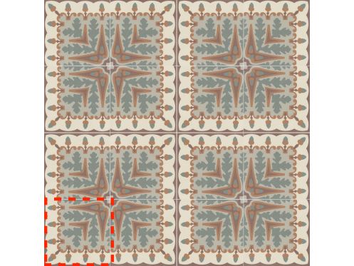 FELIX 15x15 cm - Floor tiles, cement tile look