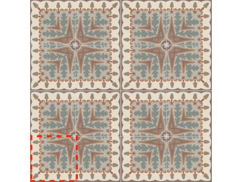 FELIX 15x15 cm - Floor tiles, cement tile look