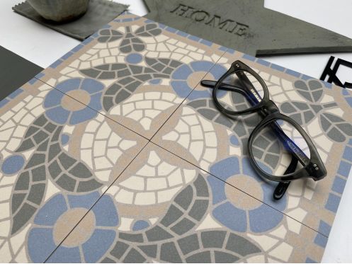 FIRMIN 15x15 cm - Floor tiles, cement tile look