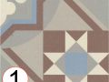 HERVE 15x15 cm - Floor tiles, cement tile look