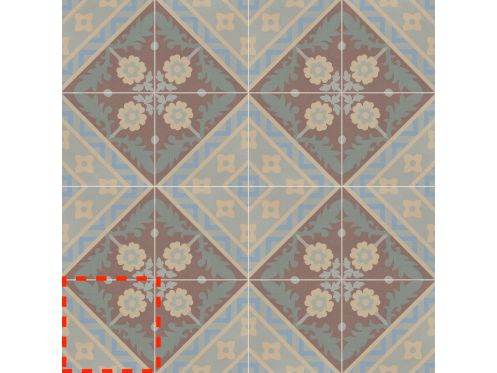JEAN 15x15 cm - Floor tiles, cement tile look