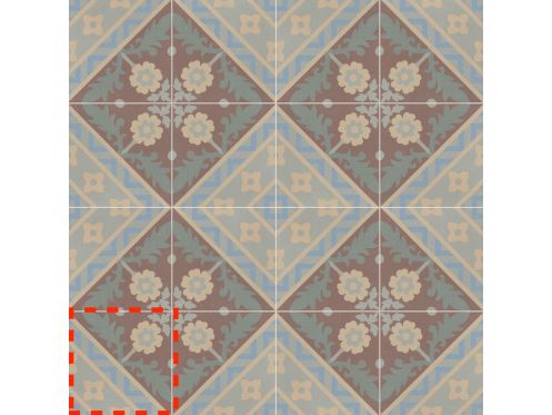 JEAN 15x15 cm - Floor tiles, cement tile look