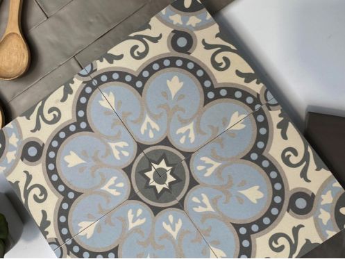 LISETTE E 15x15 cm - Floor tiles, cement tile look