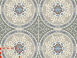 MABEL 15x15 cm - Floor tiles, cement tile look