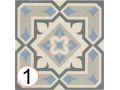 OSCAR 15x15 cm - Floor tiles, cement tile look