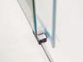 Sliding shower door, 100 x 195 cm, fixed glass with sliding door - SPEED 210
