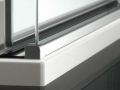 Sliding shower door, behind a wall - VA211