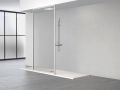 Shower screen, black aluminum profile - fixed floor / ceiling - ATELIER FN 2015