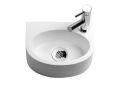 Washbasin, 20x28 cm, tap on the right - SEMI 28 A