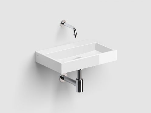 Washbasin, 32 x 48 cm, without tap drilling - MINI WASH ME PLUS 48