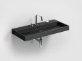 Washbasin, 90 x 42 cm, matte anthracite ceramic - WASH ME 90