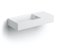 Washbasin, 75 x 32 cm, range on the right - WASH ME 75