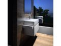 Washbasin 70 x 42 cm, white ceramic - MATCH ME 70