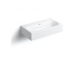 Washbasin 70 x 42 cm, white ceramic - MATCH ME 70