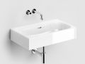 Washbasin 70 x 42 cm, white ceramic - MATCH ME 70