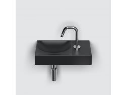 Washbasin, 38x19 cm, tap on the right - VALE 38