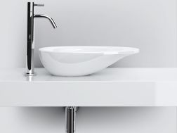 Hand basin 36 cm, without faucet drilling - FIRST