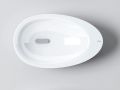 Hand basin 36 cm, without faucet drilling - FIRST