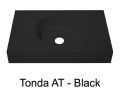 Round washbasin top 120 x 50 cm, hanging or standing - TONDA  31