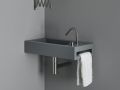 Washbasin counter, 100 x 40 cm, suspended or freestanding - LEEDS 40