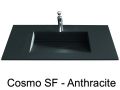 Washstand, 120 x 46 cm, channel basin - COSMO 50