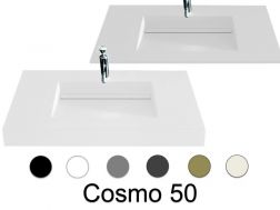 Washstand, 150 x 46 cm, channel basin - COSMO 50