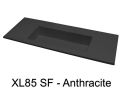 Double washbasin, 100 x 46 cm, suspended or recessed - XL 85
