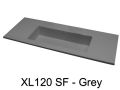 Double washbasin, 140 x 46 cm, large size - XL 120