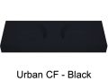 Double washbasin top, 100 x 46 cm, hanging or standing, round shape - URBAN 35 DOUBLE