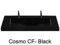 Double washbasin top, 120 x 46 cm, washbasin - COSMO 85