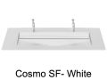 Double washbasin top, 120 x 46 cm, washbasin - COSMO 85