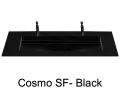 Double washbasin top, 120 x 46 cm, washbasin - COSMO 85