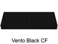 Double washbasin top, 100 x 50 cm, suspended or table top, in mineral resin - VENTO 40 DOUBLE
