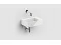 Designer washbasin, 25 x 36 cm, wall-mounted taps - NEW FLUSH 2