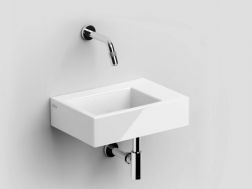 Washbasin, 29 x 43 cm, shelf on the right - FLUSH 2.1 PLUS